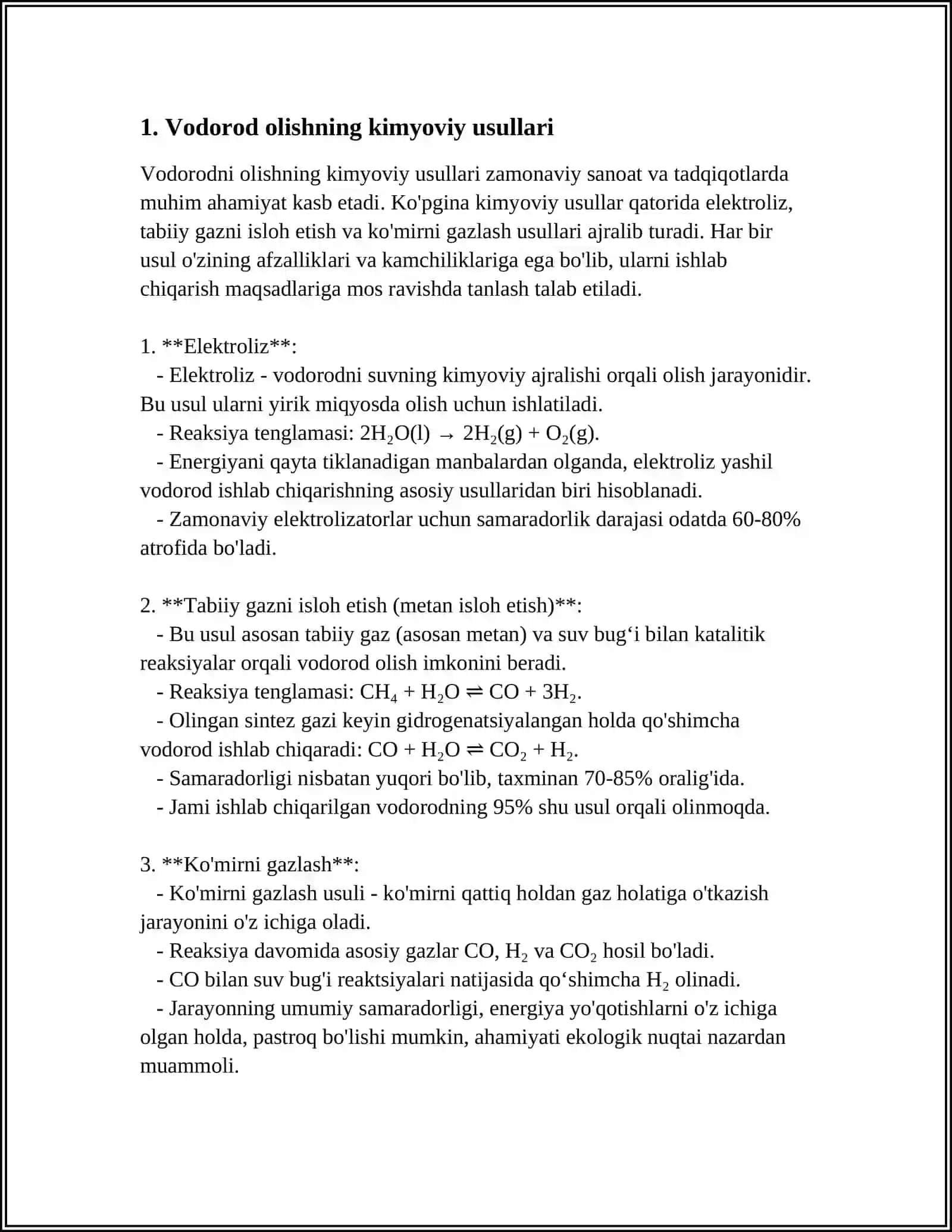 VODOROD OLISH TEXNOLOGIYASI 3