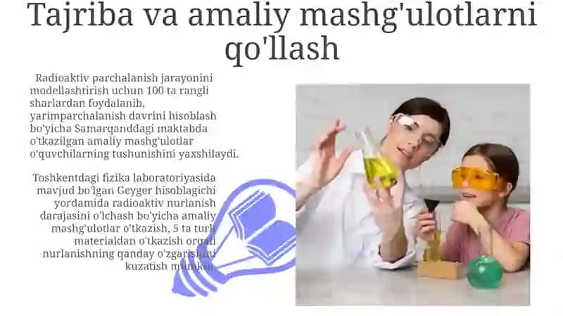 Radioaktivlik hodisasini o'qitish uchun metodika 3