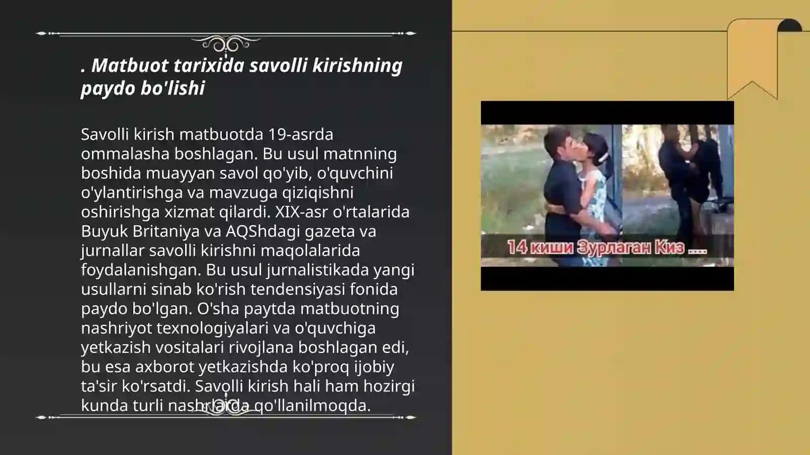 XVIII-X1X asr boshida Amerika jumalistikasi shakllanishining asosiy xususiyatlari 3