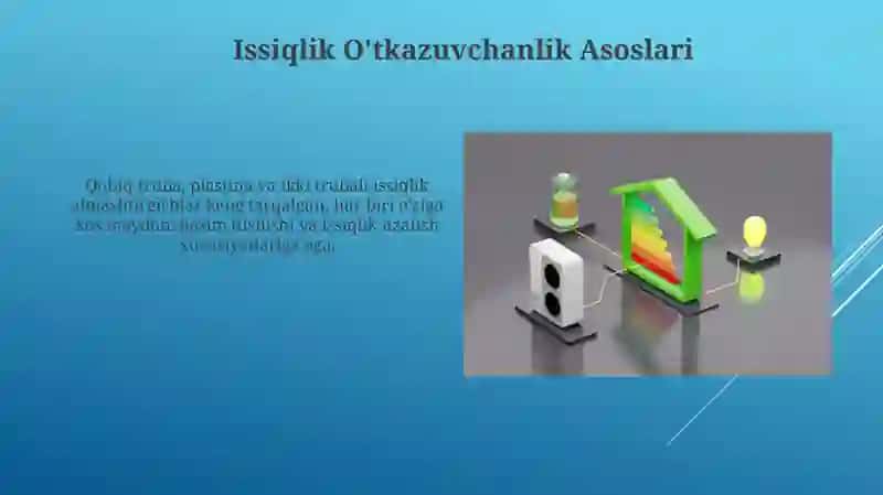 Issiqlik almashinish qurilmalari 3