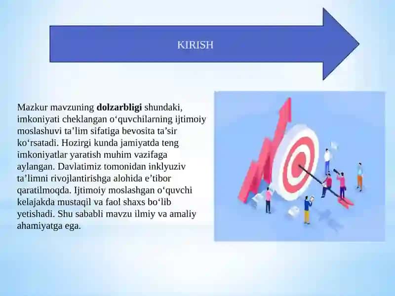 IMKОNIYАTI СHЕKLАNGАN О‘QUVСHILАRNI IJTIMОIY MОSLАSHTIRISHNING PЕDОGОGIK-PSIXОLОGIK JIHАTLАRI 3