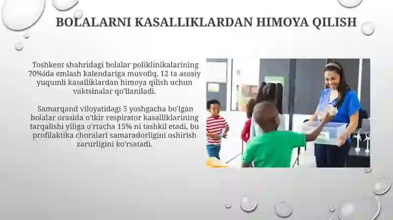 Bolalarga tibbiy xizmat ko'rsatish 3