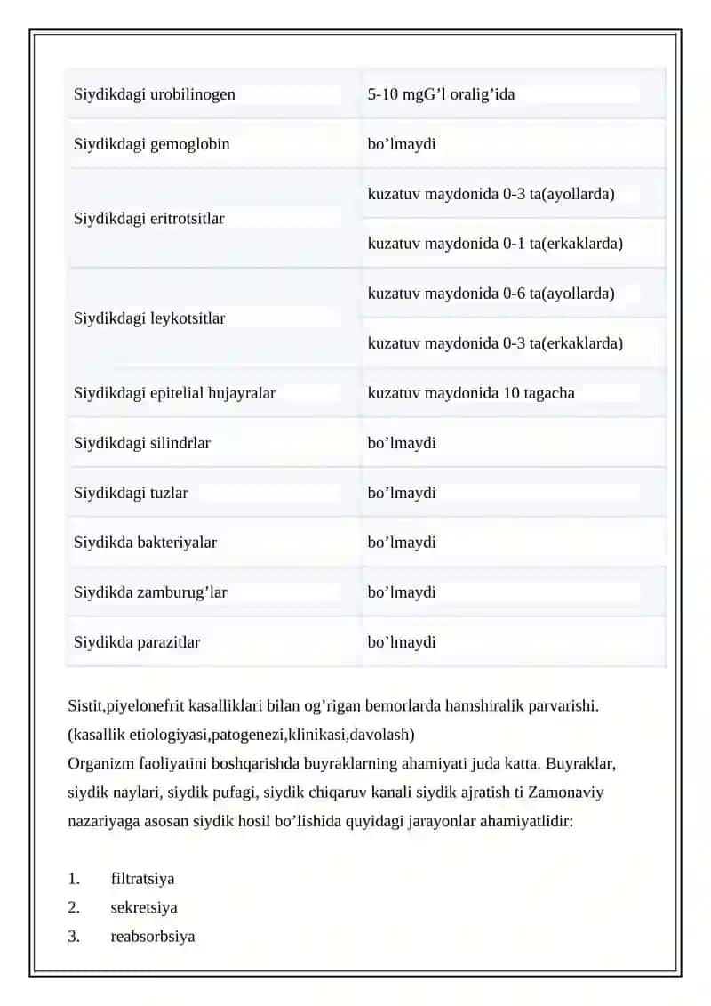 Umumiy siydik tahlili 3