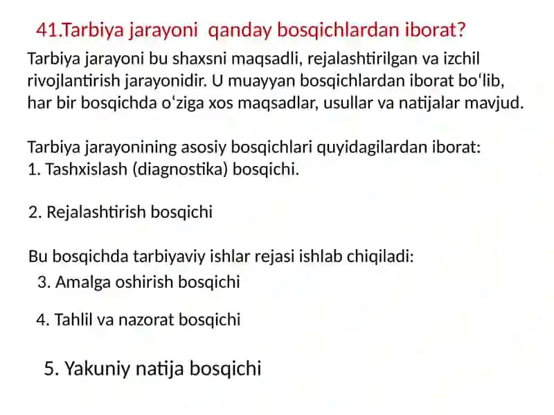 Tarbiya maqsadlari 3