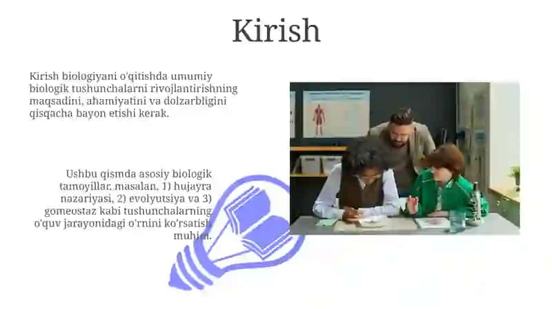 Biologiyanio'qitishdaumumbiologiktushunchalarnitarkibtoptirish 3