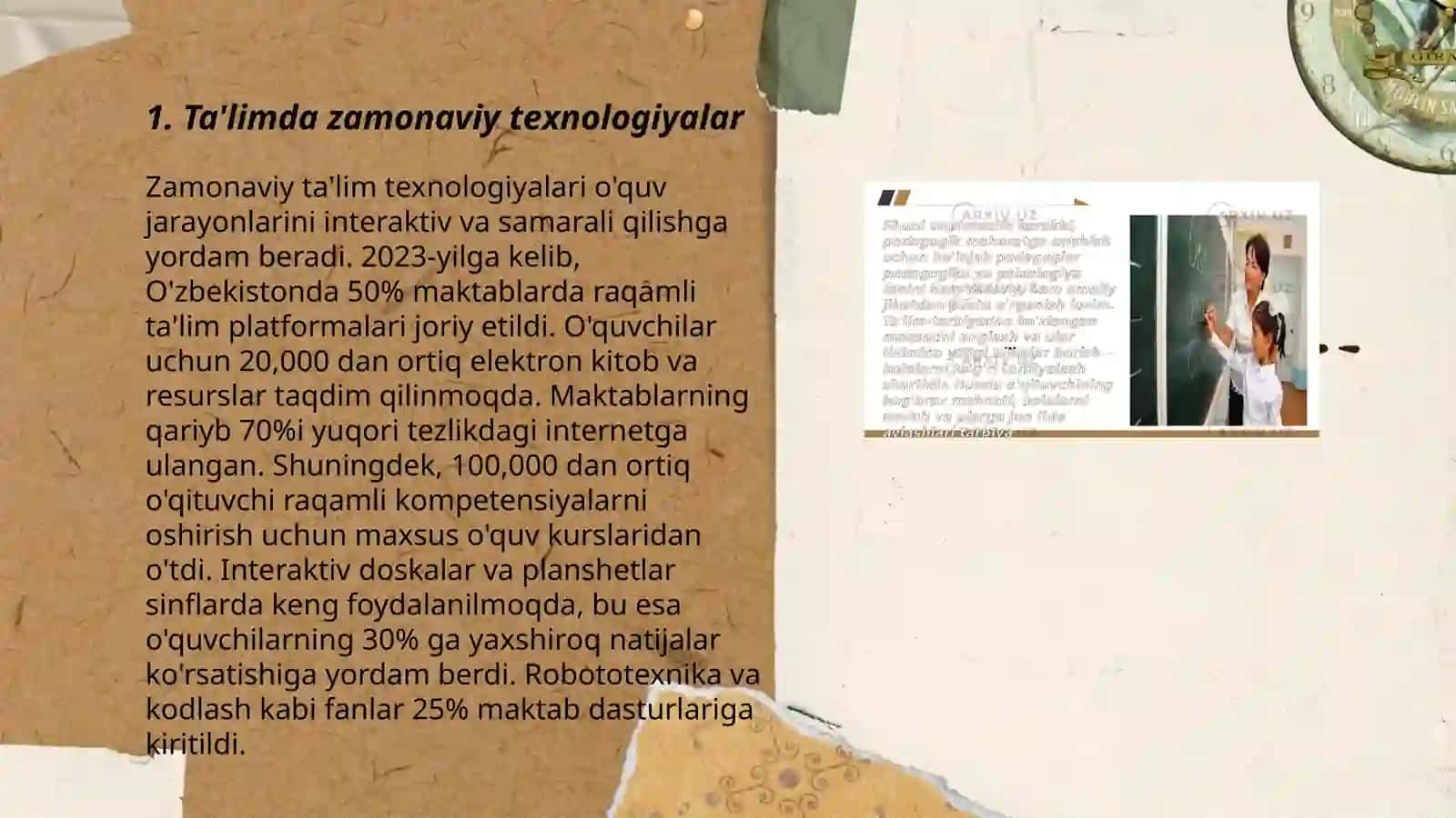 Ta'limda Zamonaviy Texnologiyalar 3