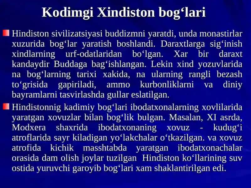 Qadimgi Sharq, Xindiston, Xitoy, va Yaponiya uslublari 3