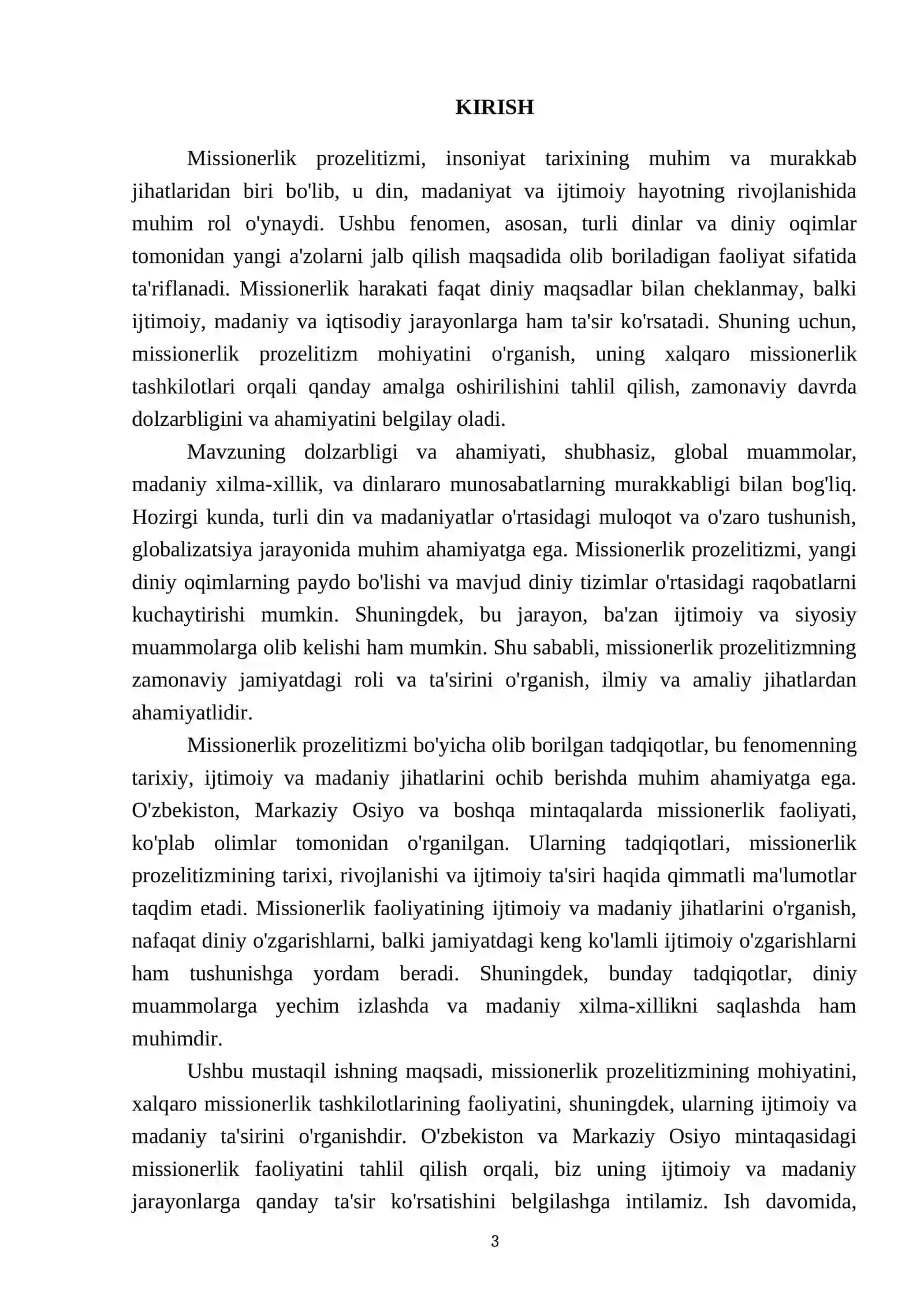 Missionerlik prozelitizm mohiyati xalqaro missionerlik tashkiloti 3