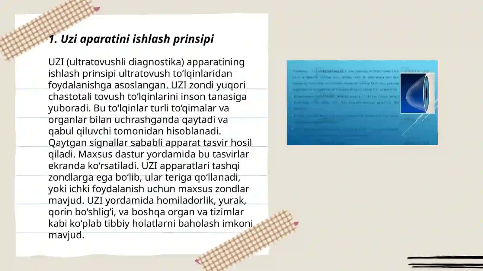 UZI apparatini ishlash prinsipi va zararlari 3