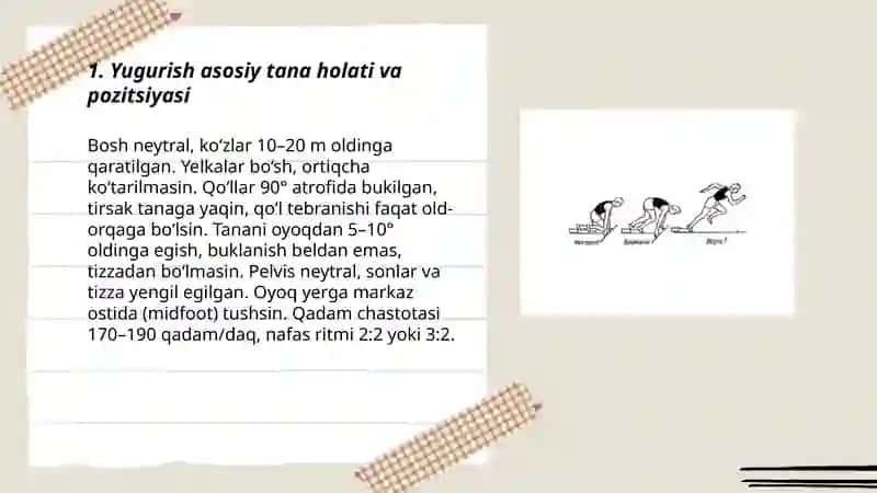 Yugurish texnikasi asoslari 3
