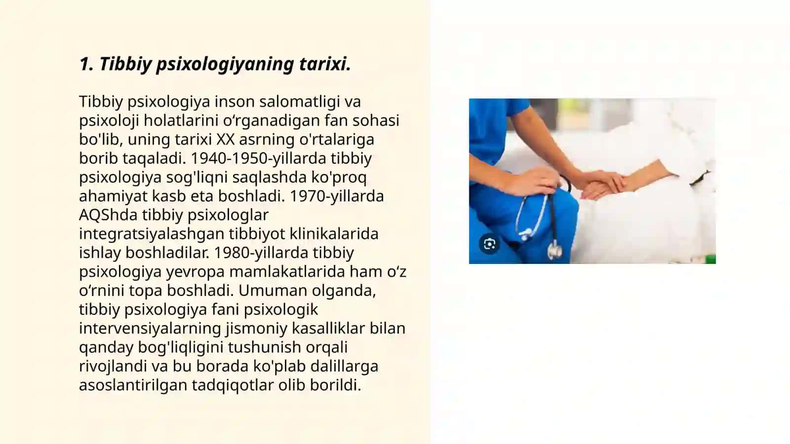 Tibbiy psixologning tibbiyotdagi faoliyati 3