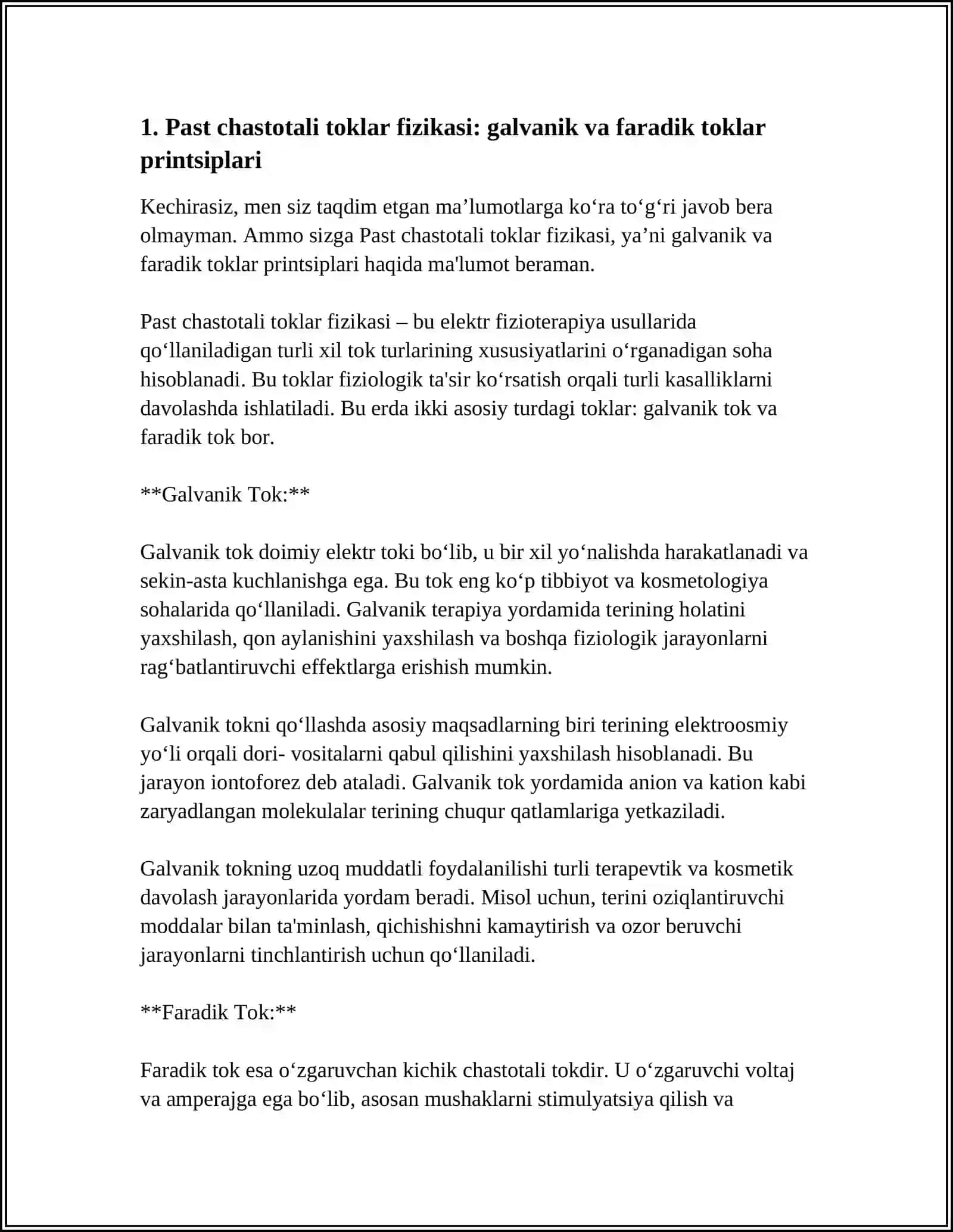 PAST VA YUQORI CHASTOTALI FIZIOTERAPEVTIK APPARATLAR 3