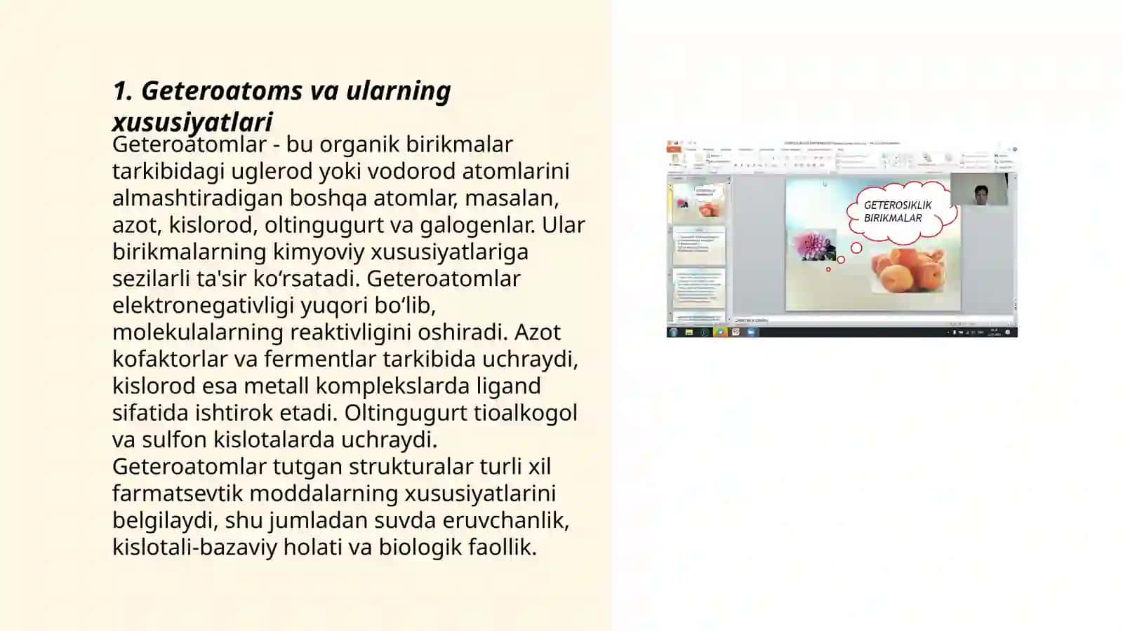 Geterosiklik birikmalar 3