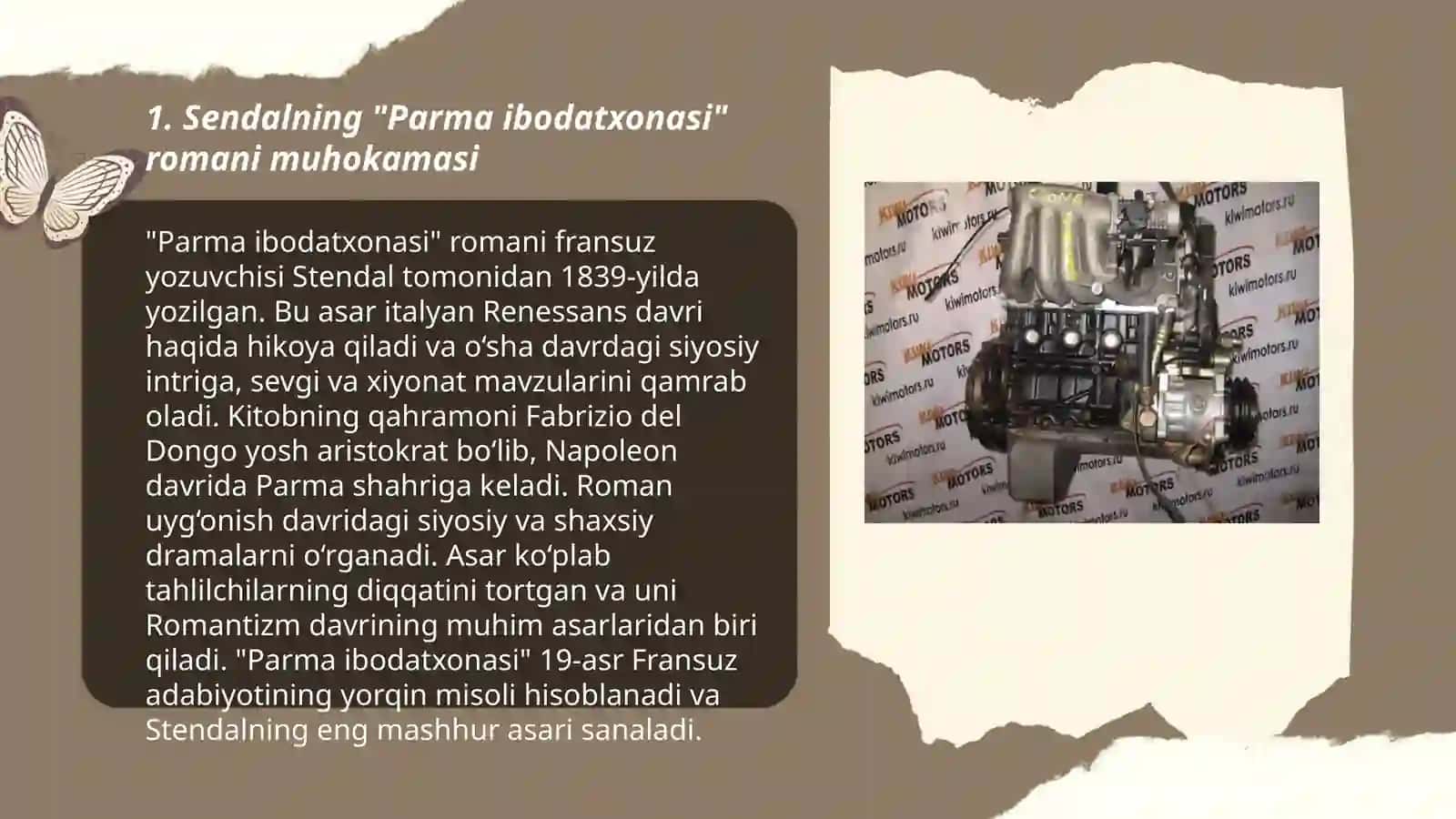 Sendalning "Parma ibodatxonasi" romani 3