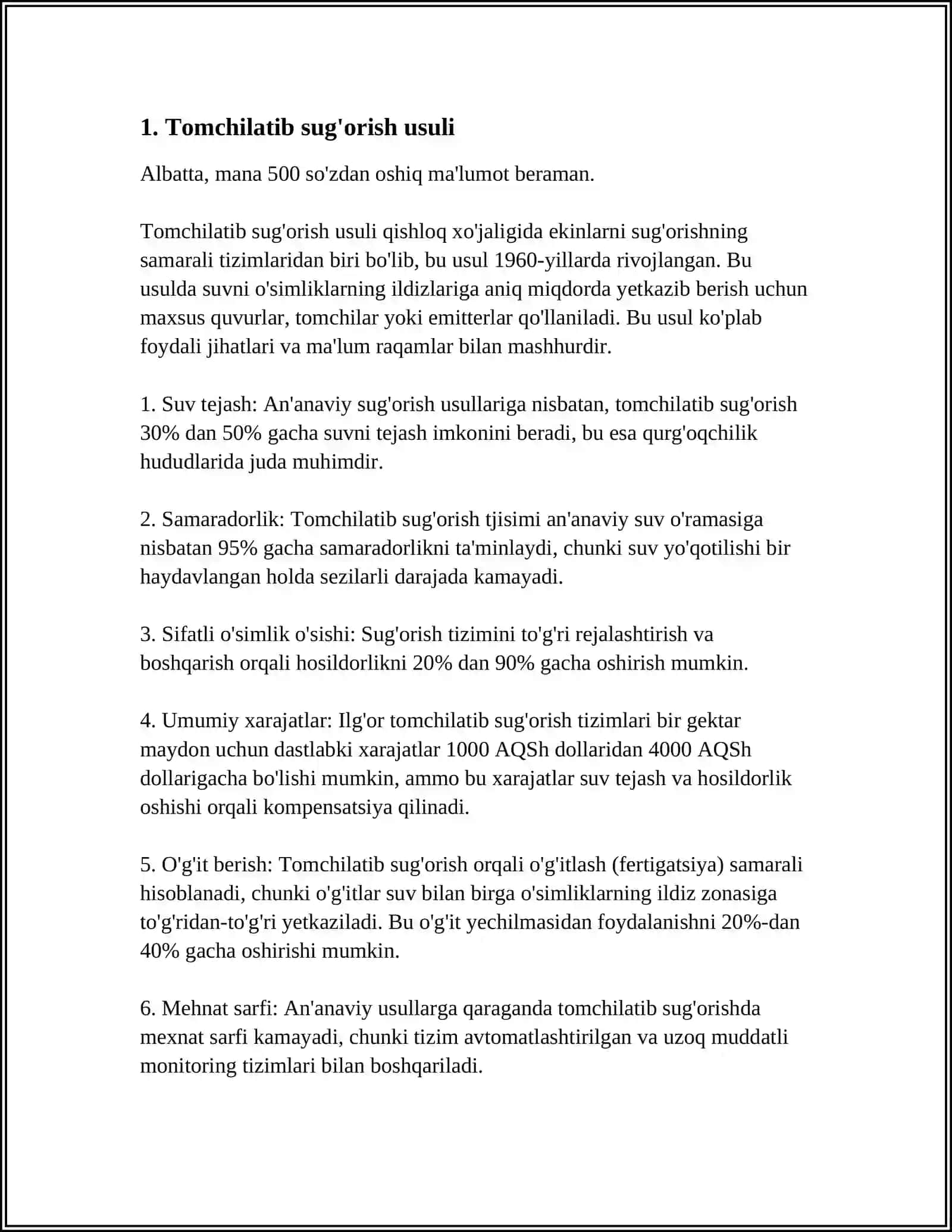 QISHLOQ XO'JALIGIDAGI SUG'ORISHNING ZAMONAVIY USULLARINING FIZIOLOGIK AHAMIYATI 3