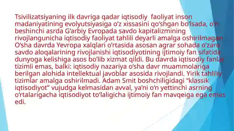 Q ADIMGI DUNYO MUTAFAKKIRLARINING IQTISODIY QARASHLARI 3
