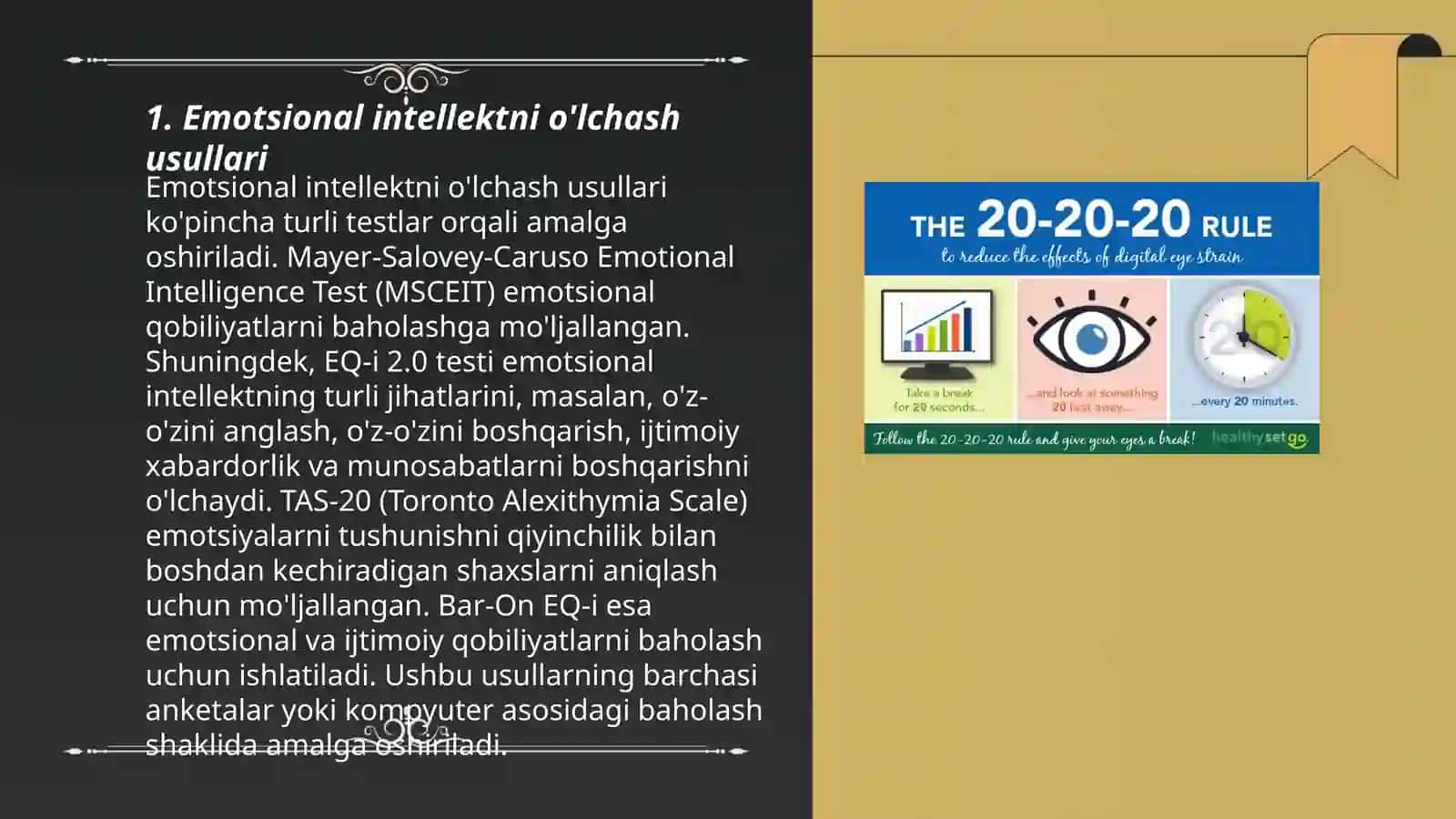 Shaxsning emotsional sohasi diagnostikasi 3