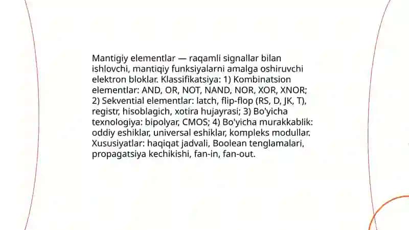 Mantigiy elemmentlar va ularning fizik tuzilishlari 3