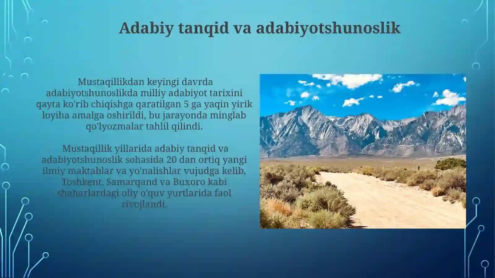 Istiqlolyillaridaadabiyotqandayrivojlandi? 3