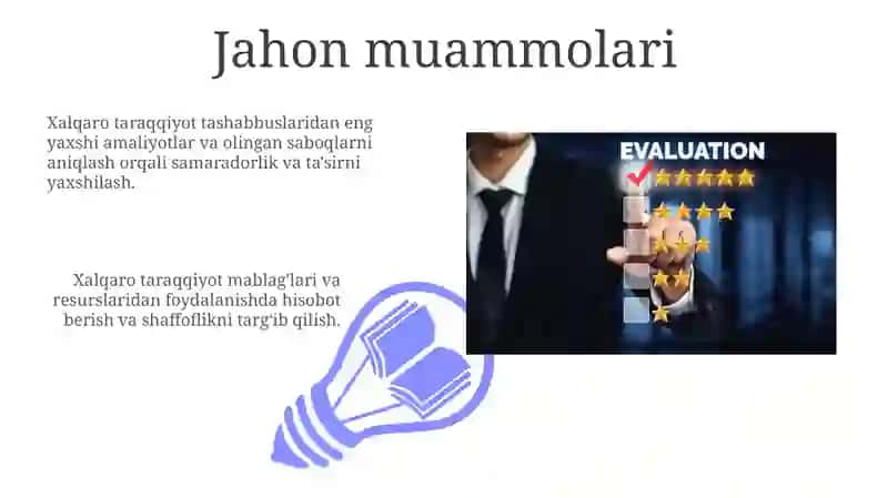 Xalqaro baholash dasturlarining maqsadi 3
