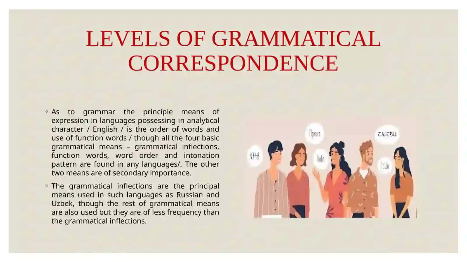 GRAMMATICAL PROBLEMS OF TRANSLATION 3