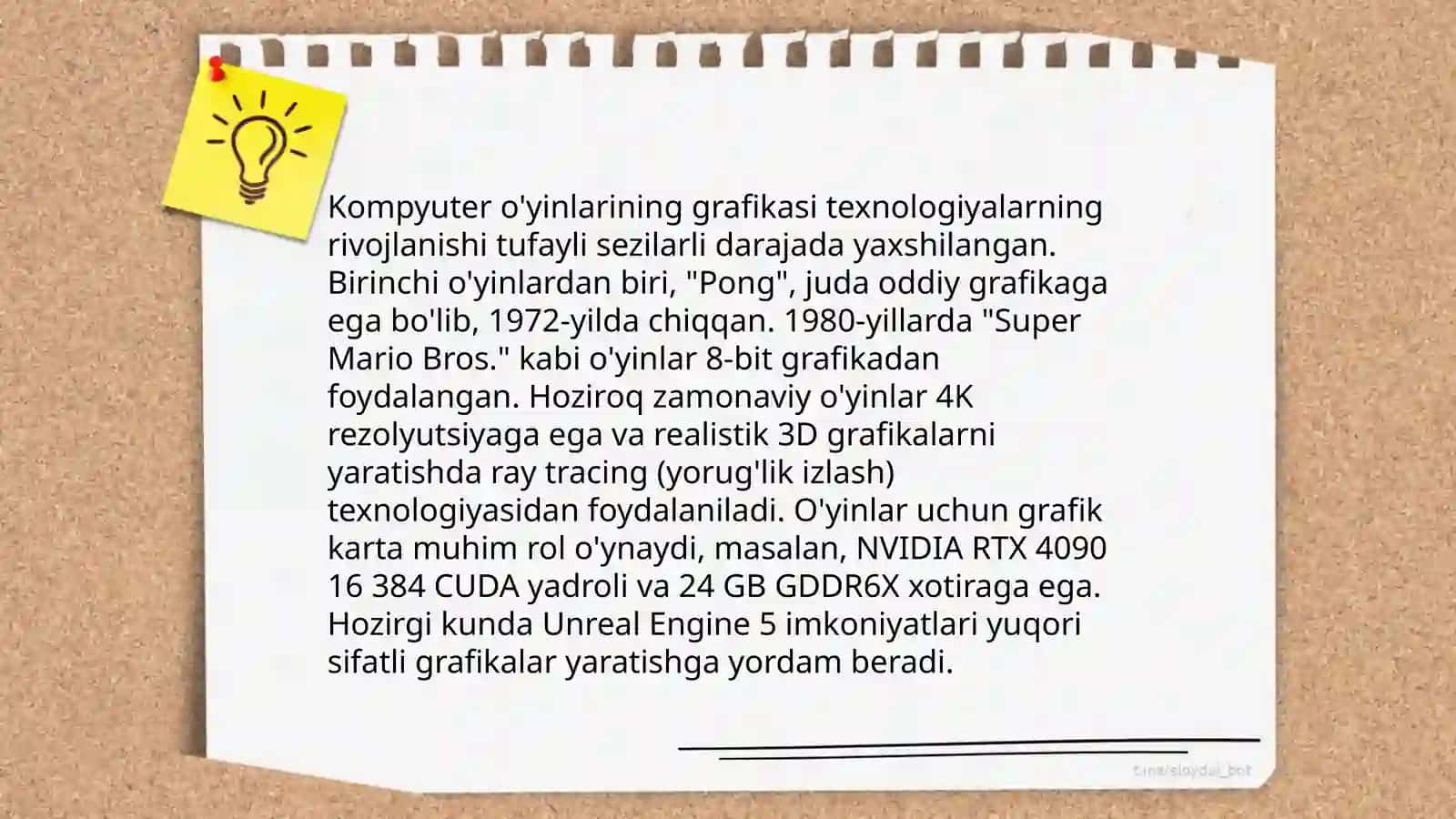 Kompyuter grafikalarining qo'llanilish sohalari va turlari 3