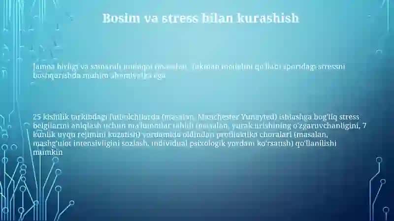 Sport jamoasini boshqarish psixologiyasi 3