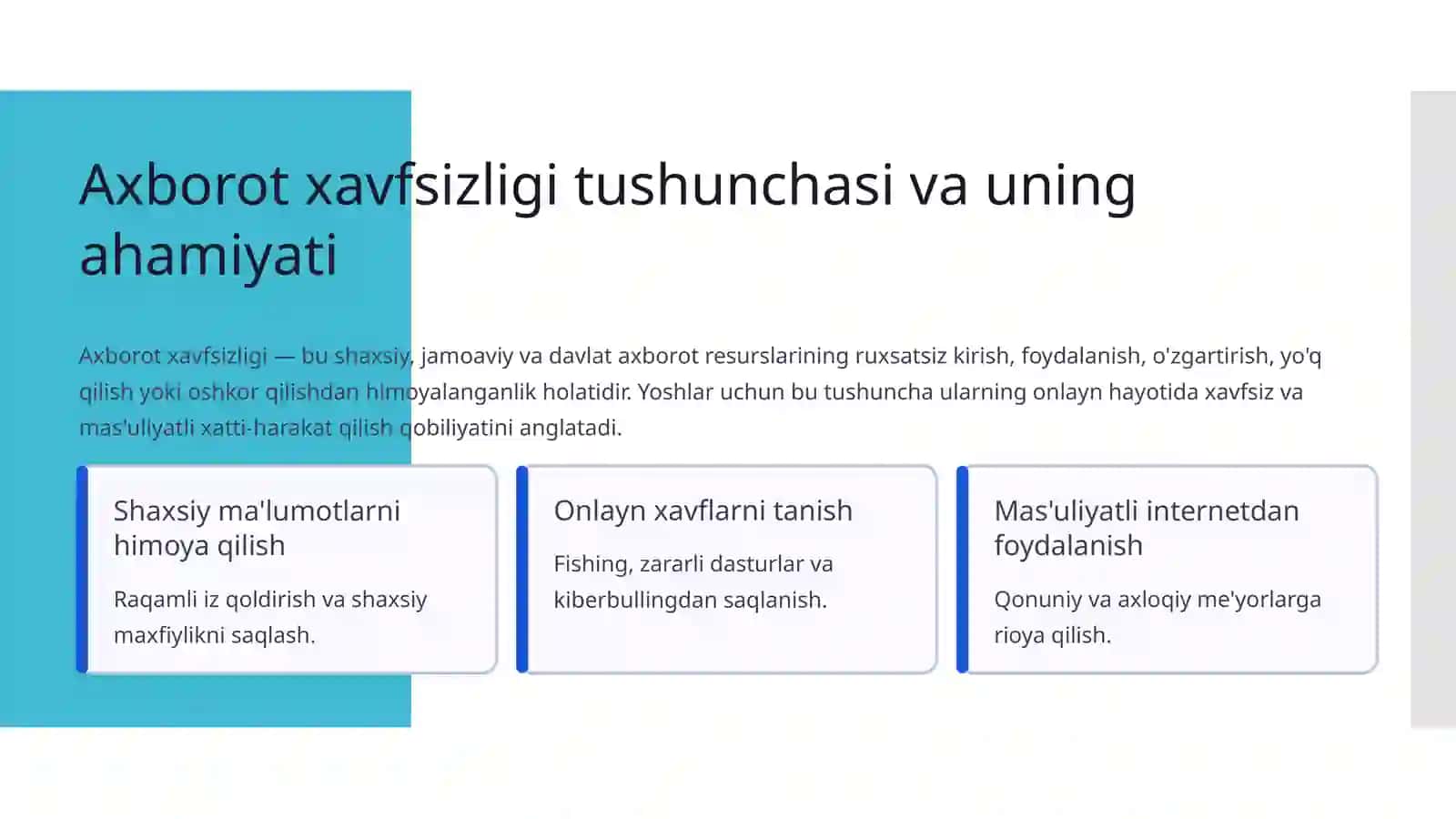 Yoshlarda axborot xavfsizligi 3