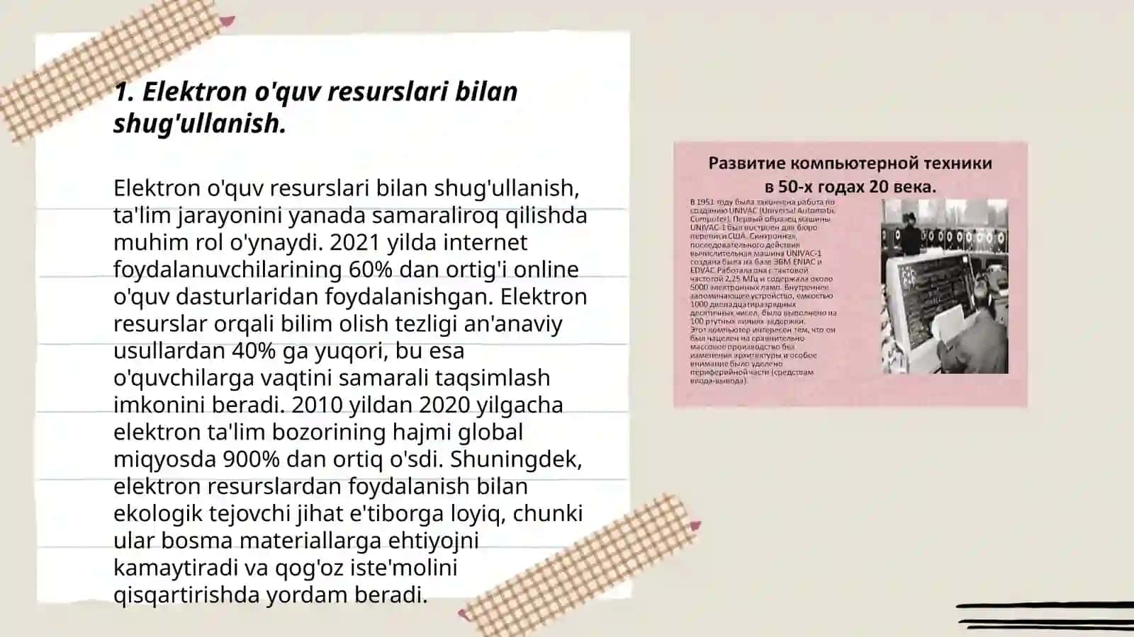 Musiqa mashgʻulotlarda zamonaviy va kompyuter texnologiyalarini foydalanish 3