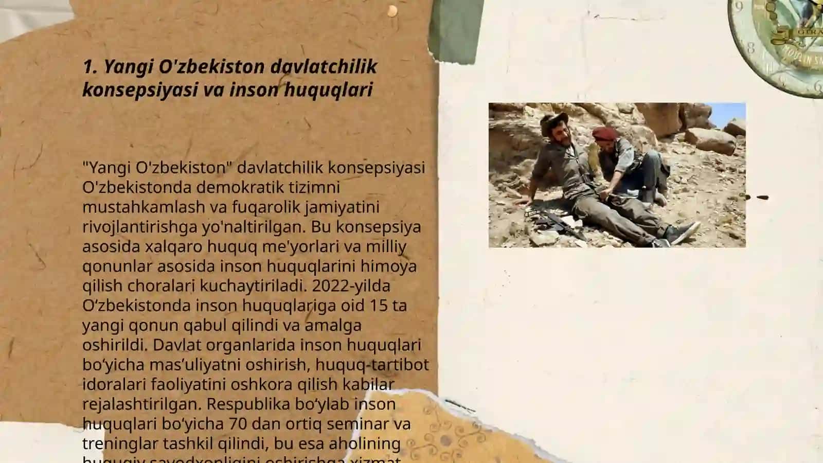 Yangi O'zbekistonda inson haq-huquqlari va erkinliklari kafolatining yaratilishi 3