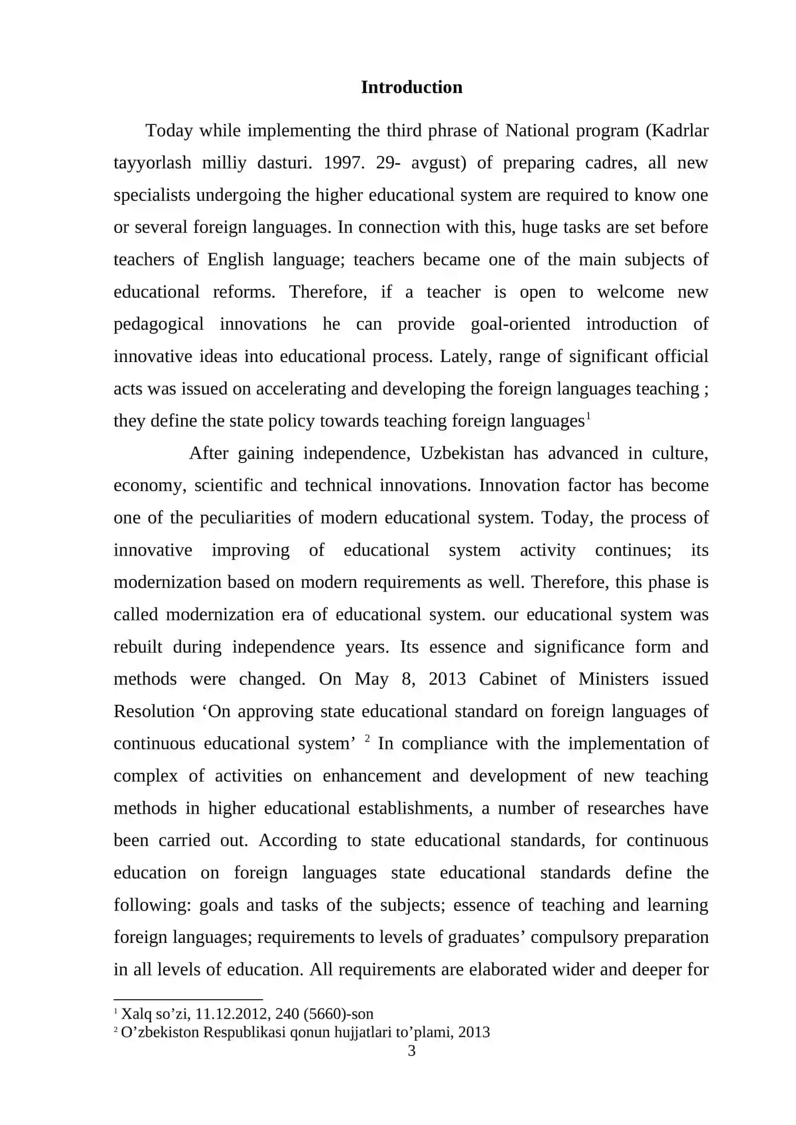 Approaches to developing reading skills of learners of English 3