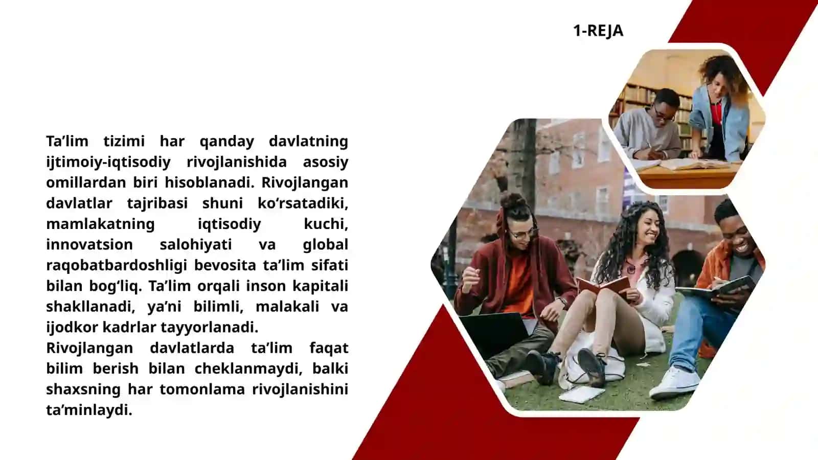 Jahonning rivojlangan davlatlarida ta'lim tizimi. 3