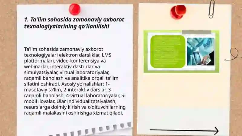 Ta'lim sohasida zamonaviy axborot texnologiyalarining qo‘llanilishi 3