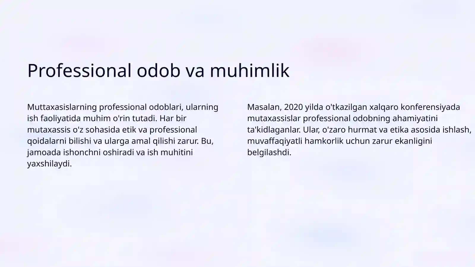 Muttaxasisning odobi va xulqi 3