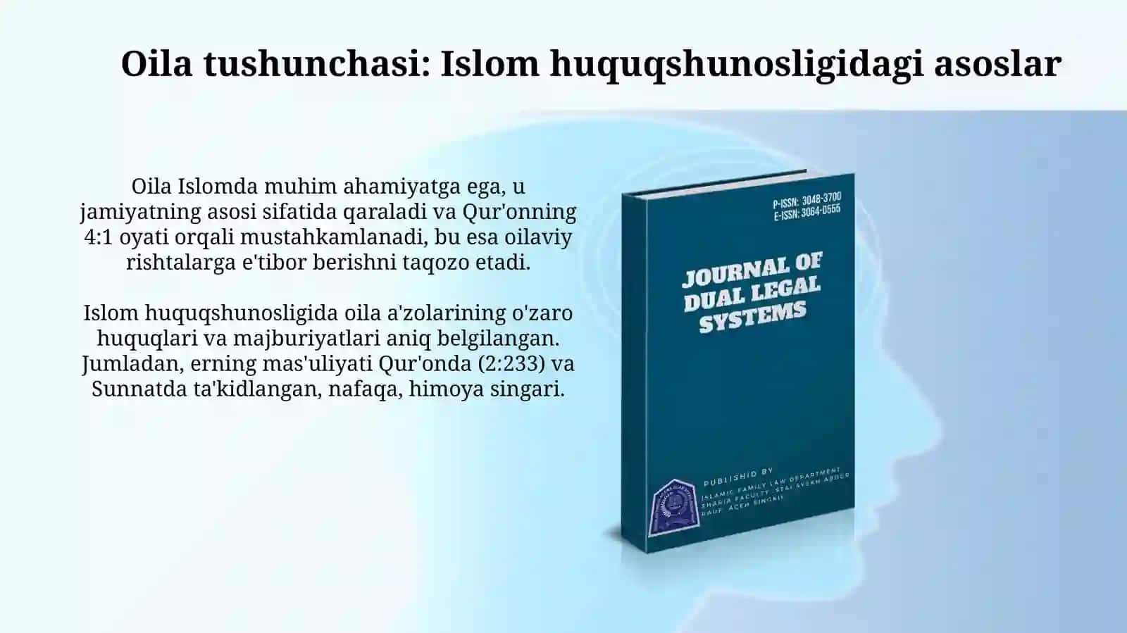 Islom huquqshunosligida oila, nikoh, taloq, idda, zihortushunchalarinitariflash 3