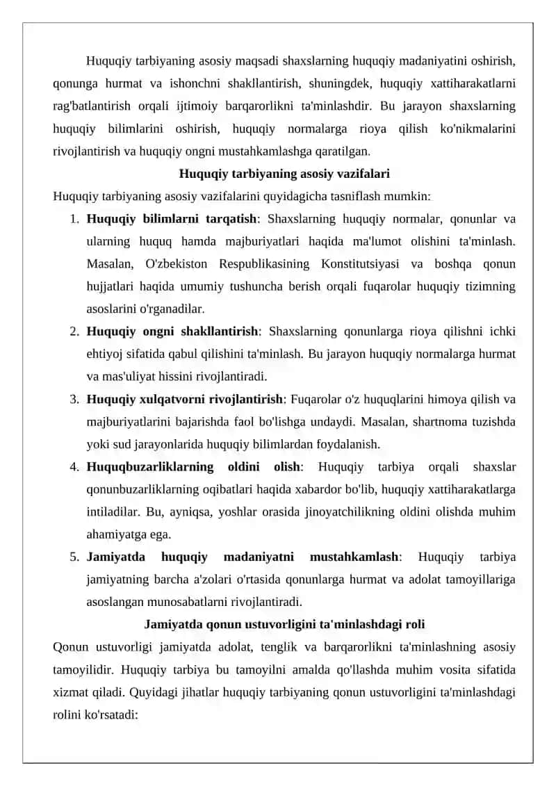 Huquqiy tarbiya va huquqiy madaniyatni yuksaltirish 3