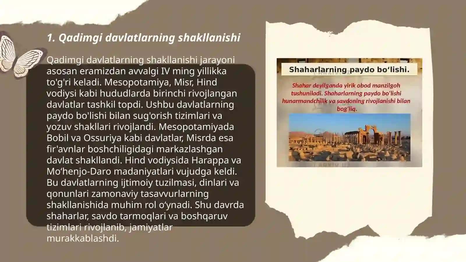 Qadimgi va ilk o'rta asrlar davlatchiligi:asosiy bosqichlari va o'ziga xos xususiyatlari 3