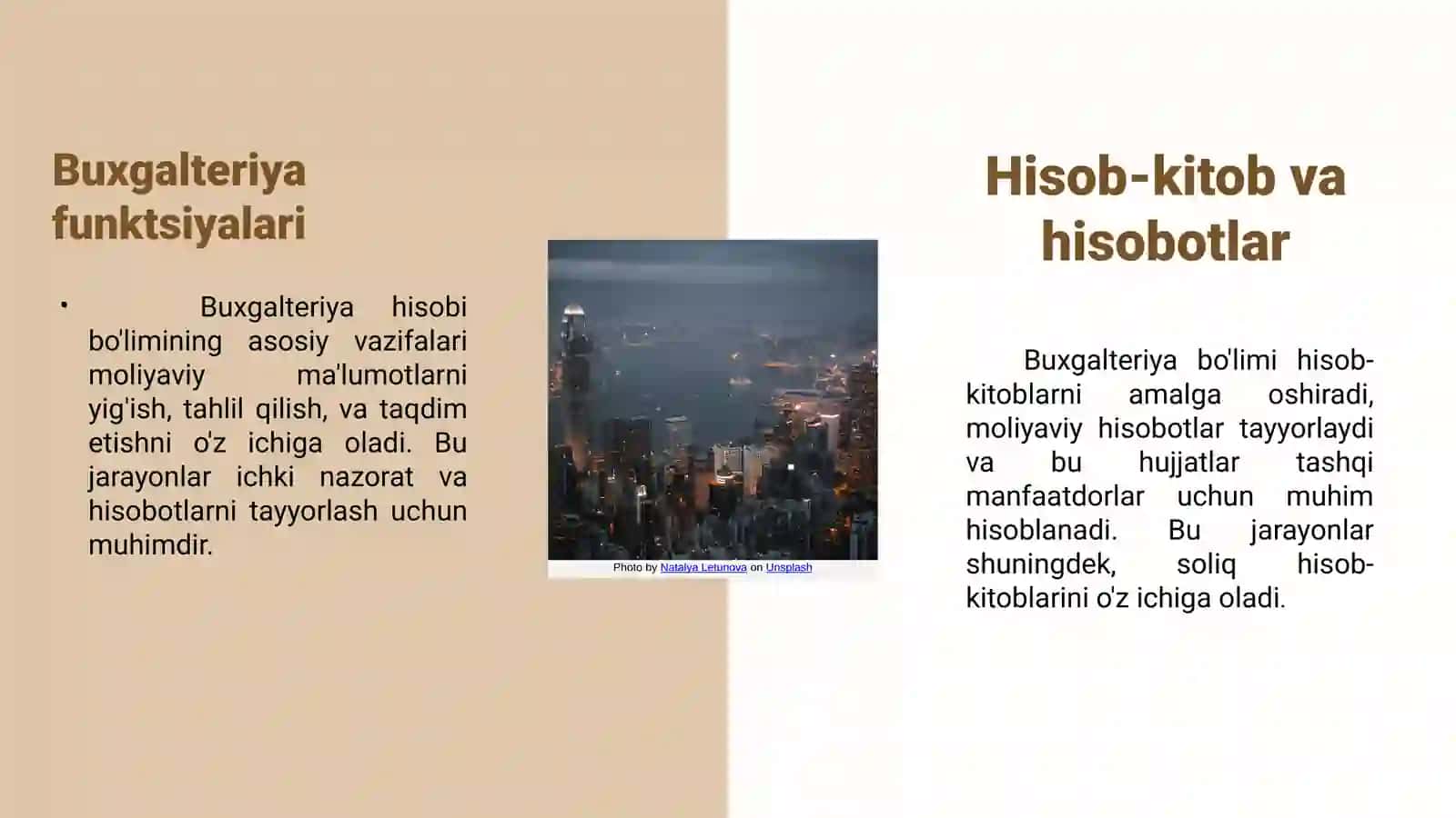 Buxgalteriya hisobi bo'limining tashkiliy tuzilmasi va uni o'rganish 3