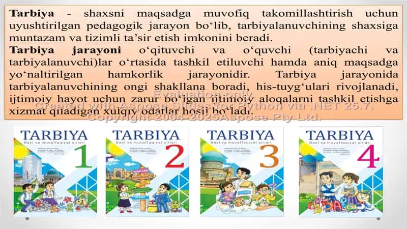 O‘quvchilarga qo‘yiladigan pedagogik talab – Boshlang‘ich ta’limda tarbiya fanidan taqdimot 3