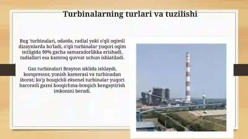 Turbinalarning turlari va tuzilishi 3