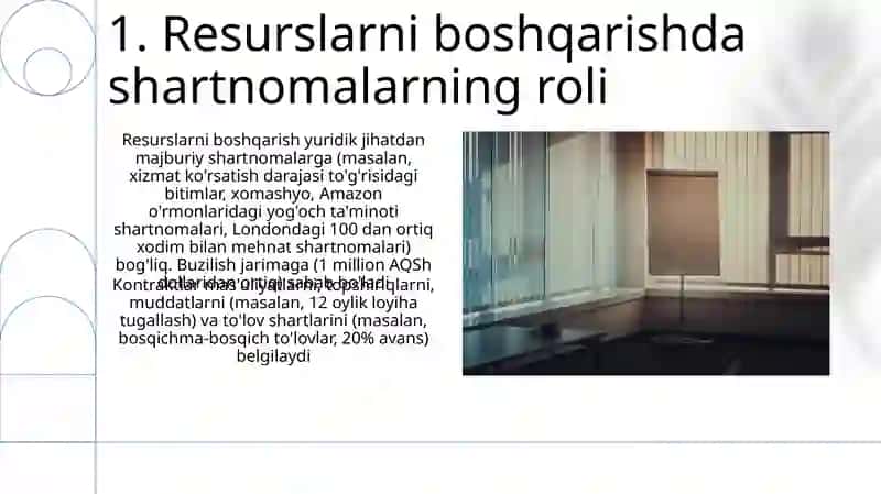 Shartnoma turlari va boshqaruvda shartnomaning roli 3