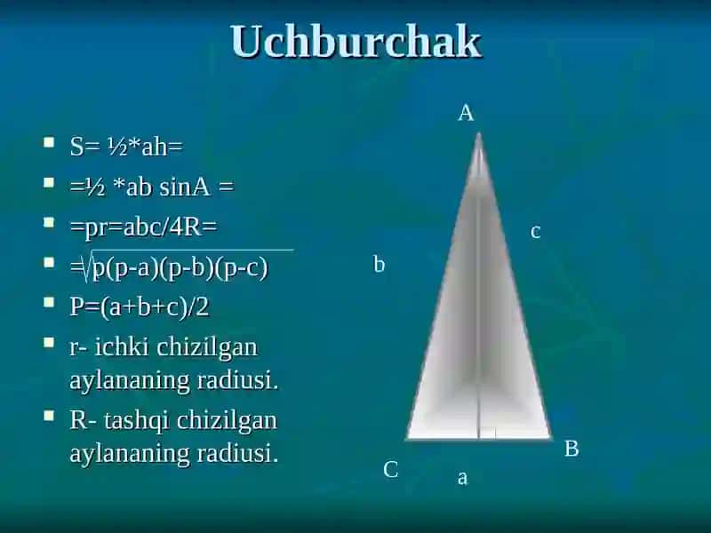 Geometril shakllar va ularni chizish 3