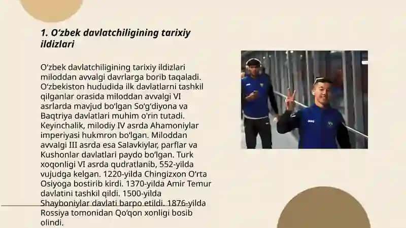 O‘zbek davlatchiligining shakllanishi 3