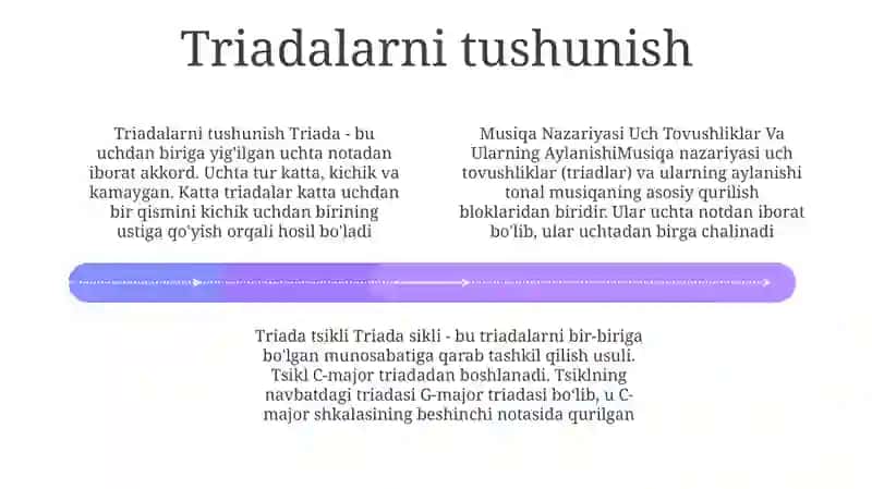 Musiqa Nazariyasi Uch Tovushliklar Va Ularning Aylanishi 3