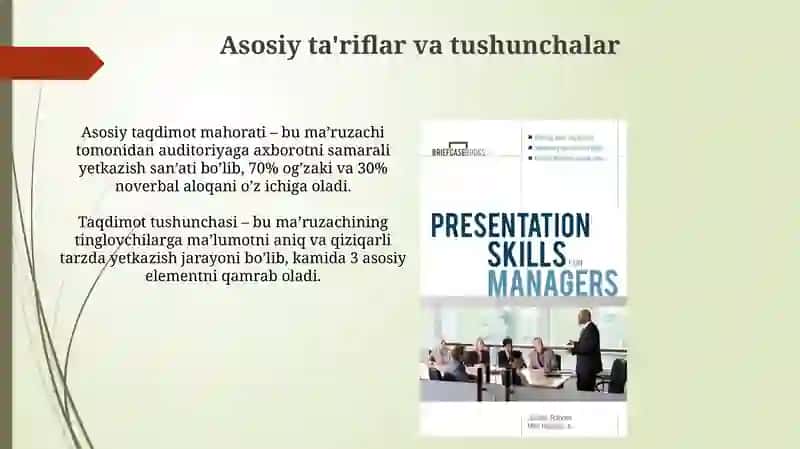 Asosiy ta'riflar va tushunchalar 3