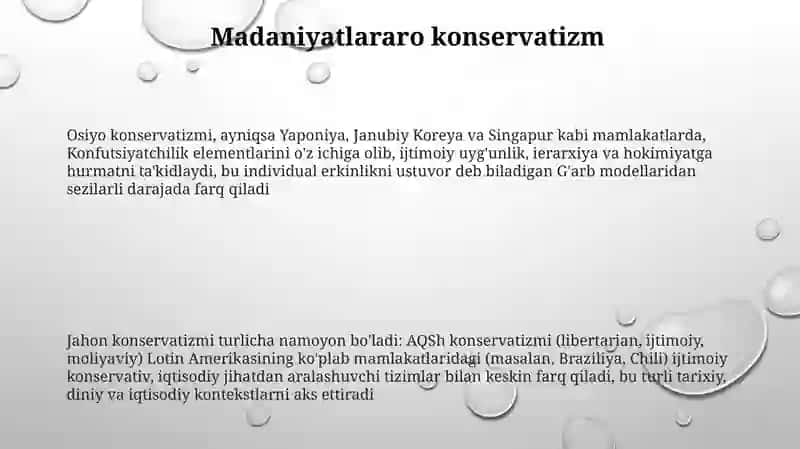 Konservatizm 3