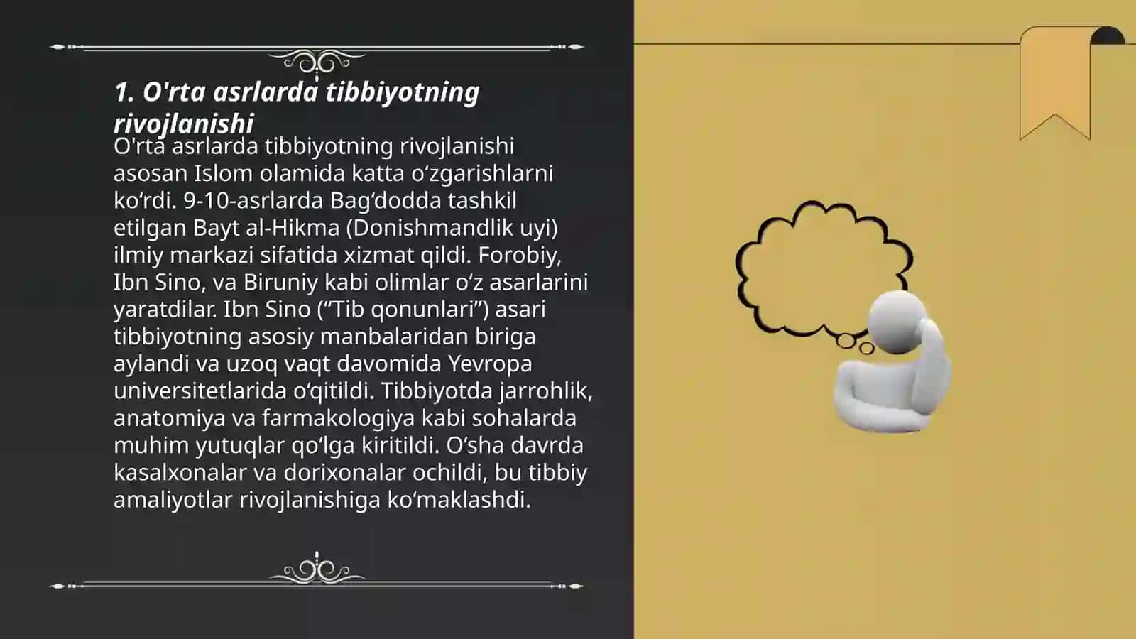O'rta asrlarda tibbiyotning rivojlanishi 3