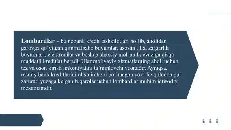 Lombardlarni garov shartnomasini rasmiylashtirish tartibi 3