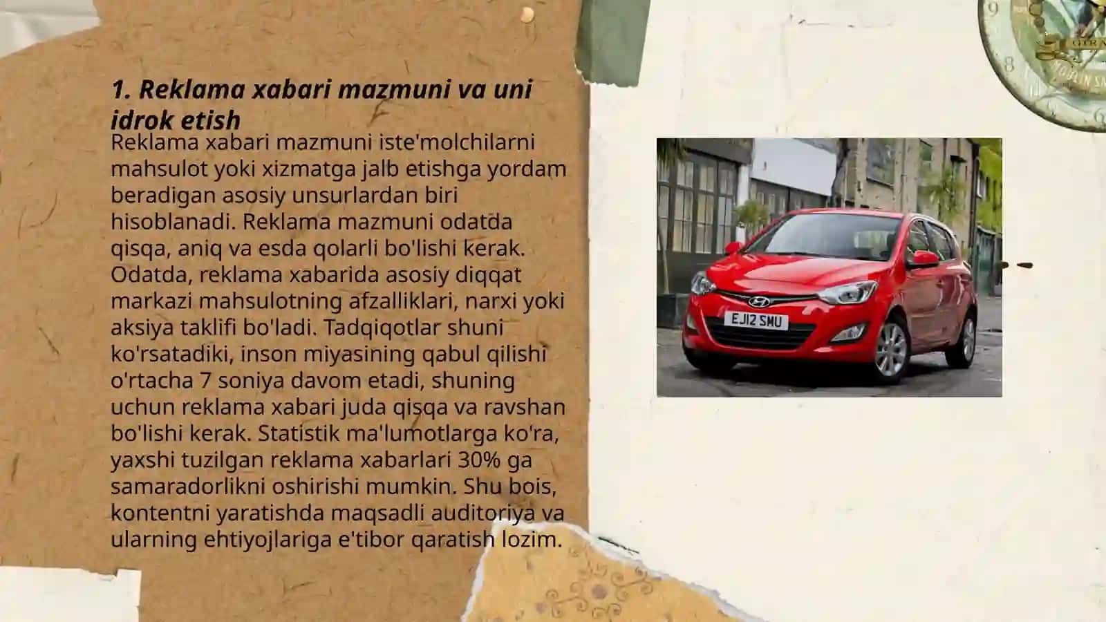 Reklamani idrok etish 3