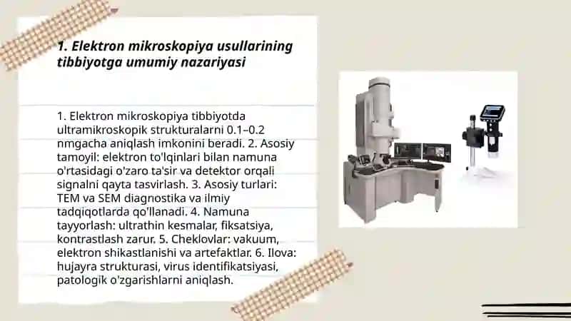 Elektron mikroskopiya usullarining tibbiyotdagi ahamiyati 3